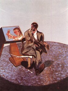 Portret Georga Diera W Lustrze — Francis Bacon