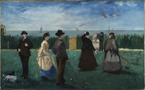 La Fiesta Del Croquet — Édouard Manet
