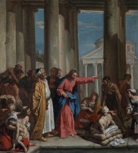 Christ Healing The Lame Man At The Pool Of Bethesda — Sebastiano Ricci