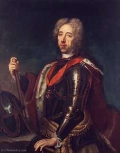 Portrait Of Prince Eugene Of Savoy — Johann Kupetzky