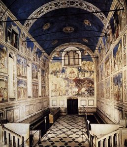 La Chapelle Vue Vers L'entrée — Giotto Di Bondone