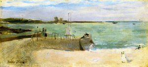 Sulla Spiaggia — Berthe Morisot