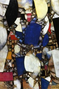 La Femme En Bleu — Fernand Léger