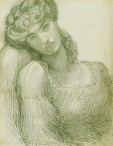 Jane Morris 1 — Dante Gabriel Rossetti