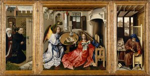 The Mérode Altarpiece — Robert Campin (master Of Flemalle)