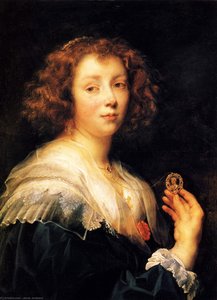 Portrait Of A Young Lady — Jacob Jordaens