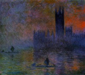 Houses of Parliament, Fog Effect