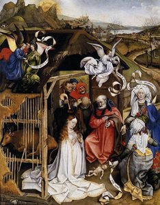 The Nativity — Robert Campin (master Of Flemalle)
