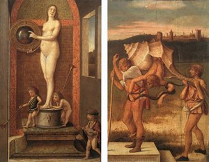 Vier Allegorien: Klugheit Und Falschheit — Giovanni Bellini (giambellino)