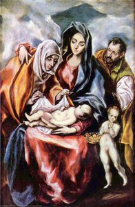 Pyhä Perhe — El Greco