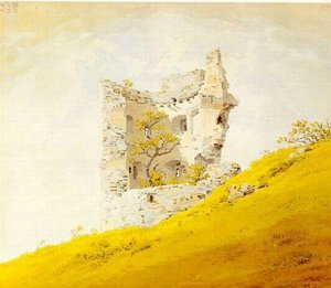 The Ruins Of Teplitz Castle — Caspar David Friedrich