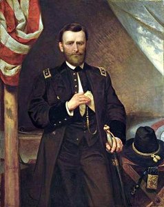 General Ulysses S. Grant In His Tent — Emanuel Gottlieb Leutze