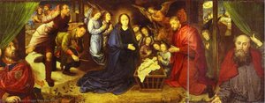 The Adoration Of The Shepherds. — Hugo Van Der Goes