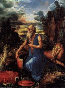 St Jerome In The Wilderness — Albrecht Dürer