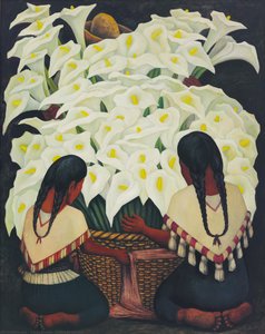 Calla Lily Vendor — डिएगो रिवेरा