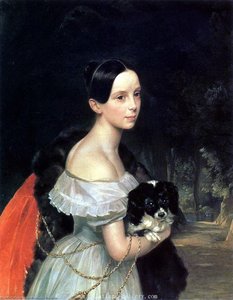 Portrait Of U. M. Smirnova — Karl Bryullov