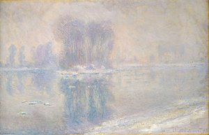 Лед На Сене В Беннекурте — Клод Моне
