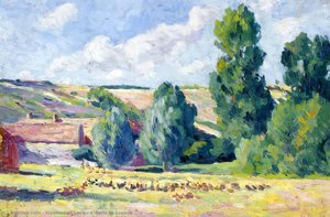 A Farm In Ezeaux — Maximilien Luce