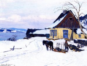 The Farm On The Hill — Clarence Alphonse Gagnon