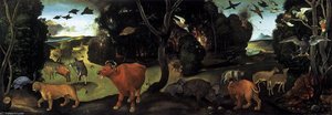 Allegory - Forest Fire — Piero Di Cosimo (piero Di Lorenzo)