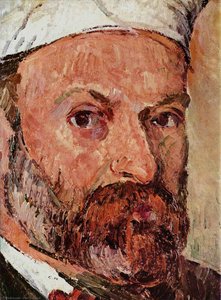 Autorretrato Com Turbante Branco (detalhe) — Paul Cézanne