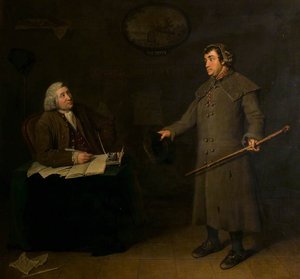 Scene From 'the Register Office' By Joseph Reed — Benjamin Vandergucht