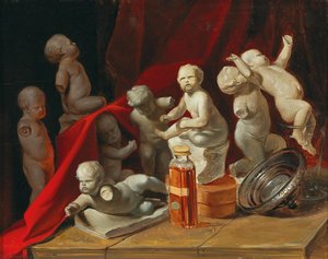Still Life With Putti — بيتر فندي