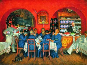 Moscow Tavern — Борис Кустодьев