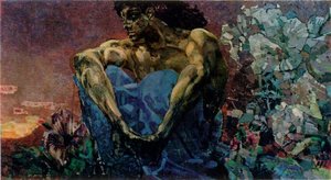Seated Deamon — Mikhail Vrubel