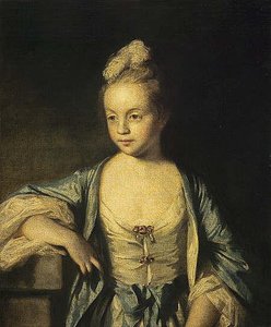 Ein Kleines Mädchen (möglicherweise Lady Frances Scott, Später Lady Douglas) — Sir Joshua Reynolds