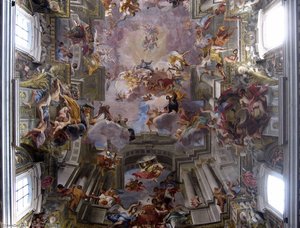 Allegory Of The Jesuits' Missionary Work (detail) (12) — 안드레아 포초