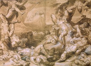 After The Flood — Cornelis Cornelisz Van Haarlem