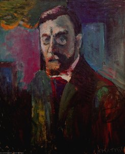 Selbstporträt, Öl Auf Leinwand, Paris, Musée National D'art Moderne — Henri Matisse