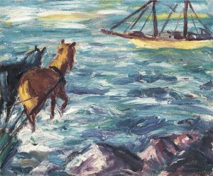 Die Einschiffung — Emil Nolde