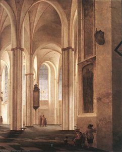 The Interior Of The Buurkerk At Utrecht — بيتر يانز ساينريدام