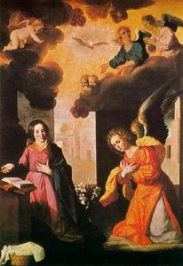 Ankündigung — Francisco De Zurbarán