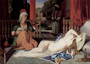 Odalisca Con Schiava — Jean-auguste-dominique Ingres