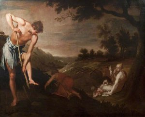 The First Labours Of Adam And Eve — Alonzo Cano