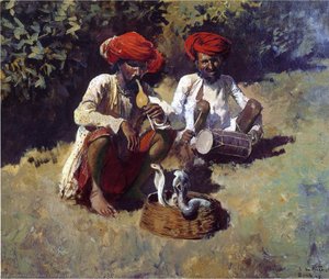 The Snake Charmers, Bombay — Edwin Lord Weeks