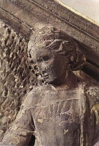 Weaving (detail) — Andrea Pisano