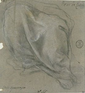 Drappeggio Del Fondo Di Un Corpo — Pietro Da Cortona