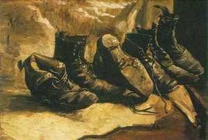 Three Pairs Of Shoes — Vincent Willem Van Gogh