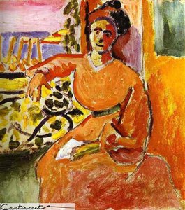 Een Vrouw Voor Het Raam — Henri Matisse