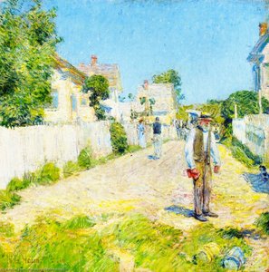 Straße In Gloucester — Frederick Childe Hassam