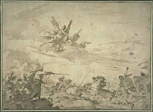 Pharaoh's Army Drowned — Sebastiano Ricci