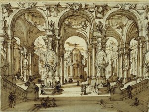 Architectural Capriccio — Filippo Juvarra
