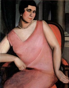 Portrait Of Madame Zanetos — Tamara De Lempicka