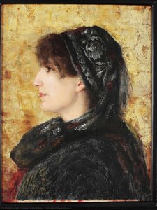 Portrait Of Naile Hanım — Osman Hamdi Bey