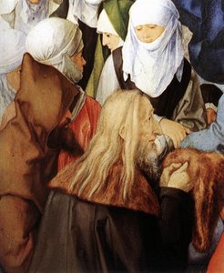 La Adoración De La Trinidad (detalle) — Albrecht Dürer