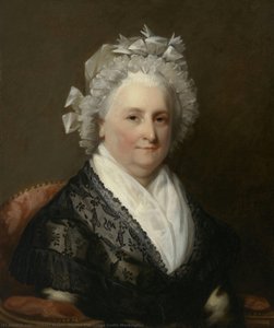 Martha Dandridge Custis Washington — Gilbert Stuart